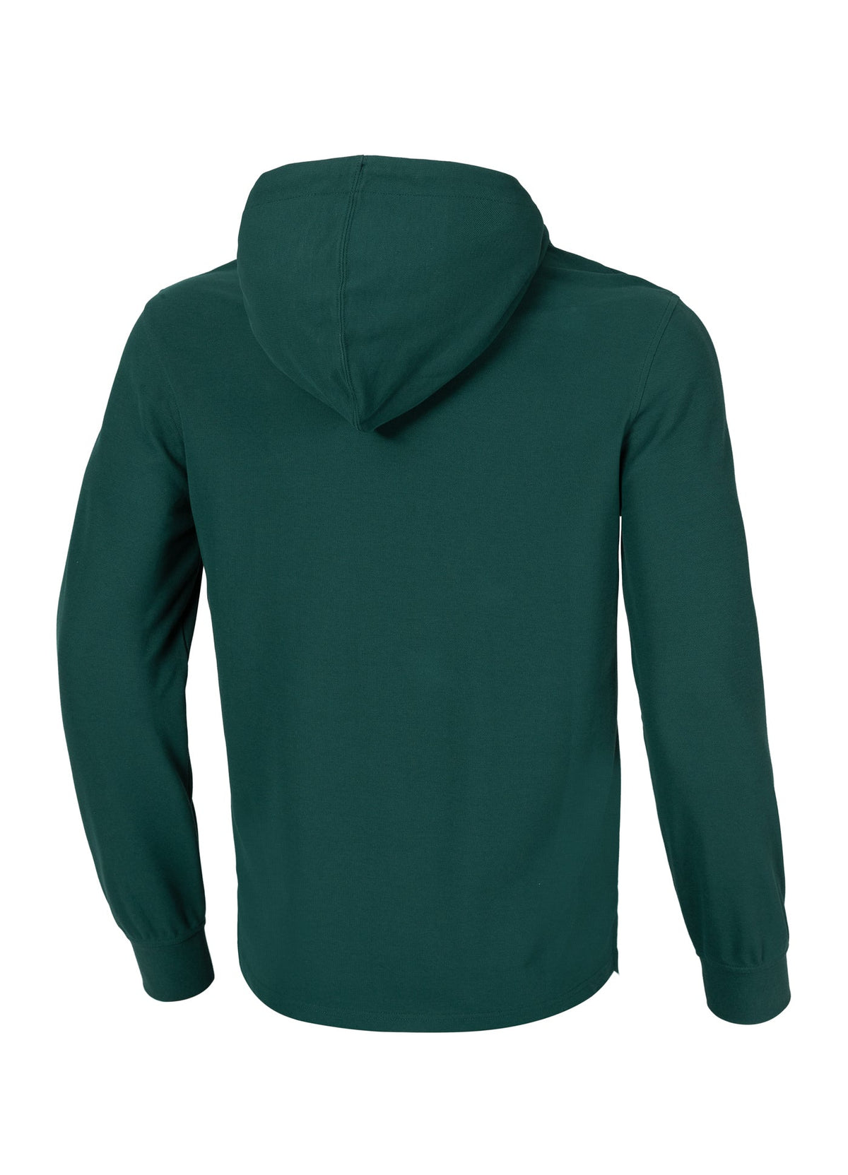 Rockey Pique Hoodie - Pine Green