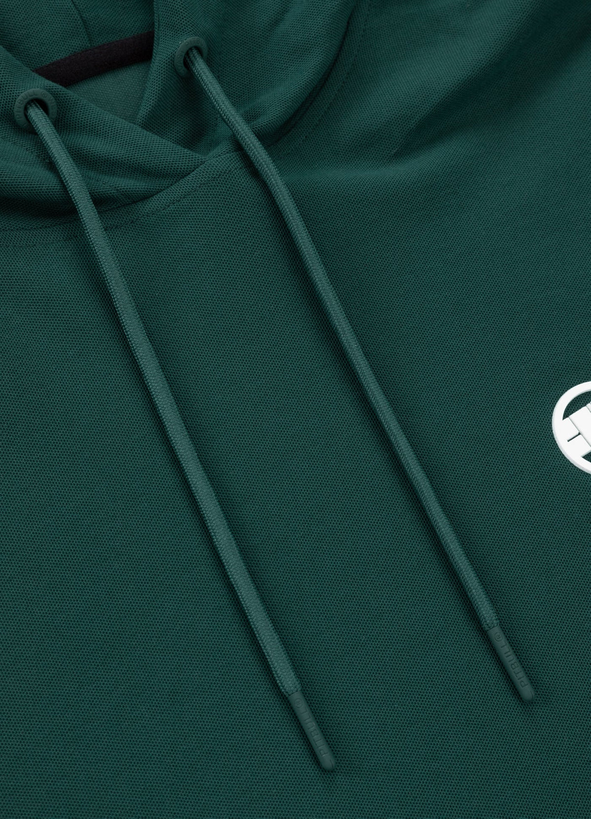 Rockey Pique Hoodie - Pine Green