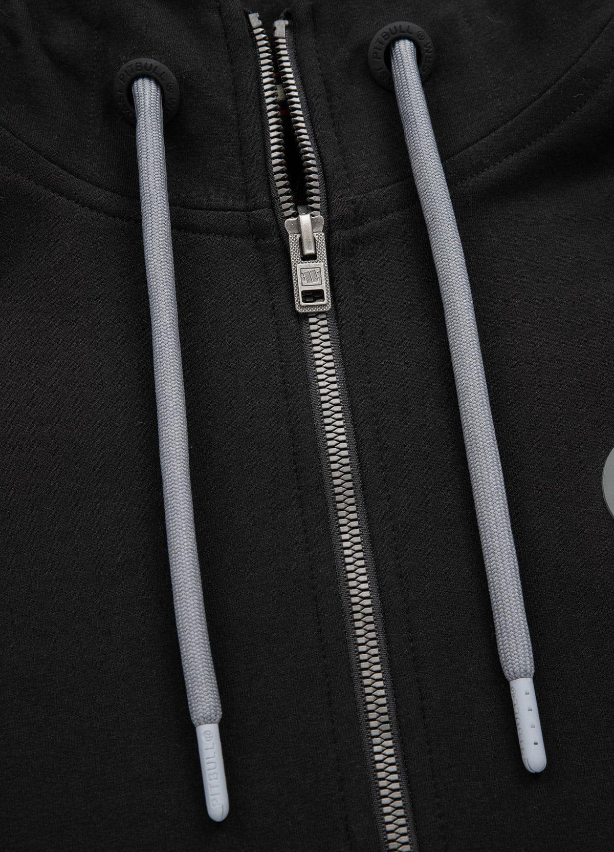 LOTUS French Terry Black Zip Hoodie