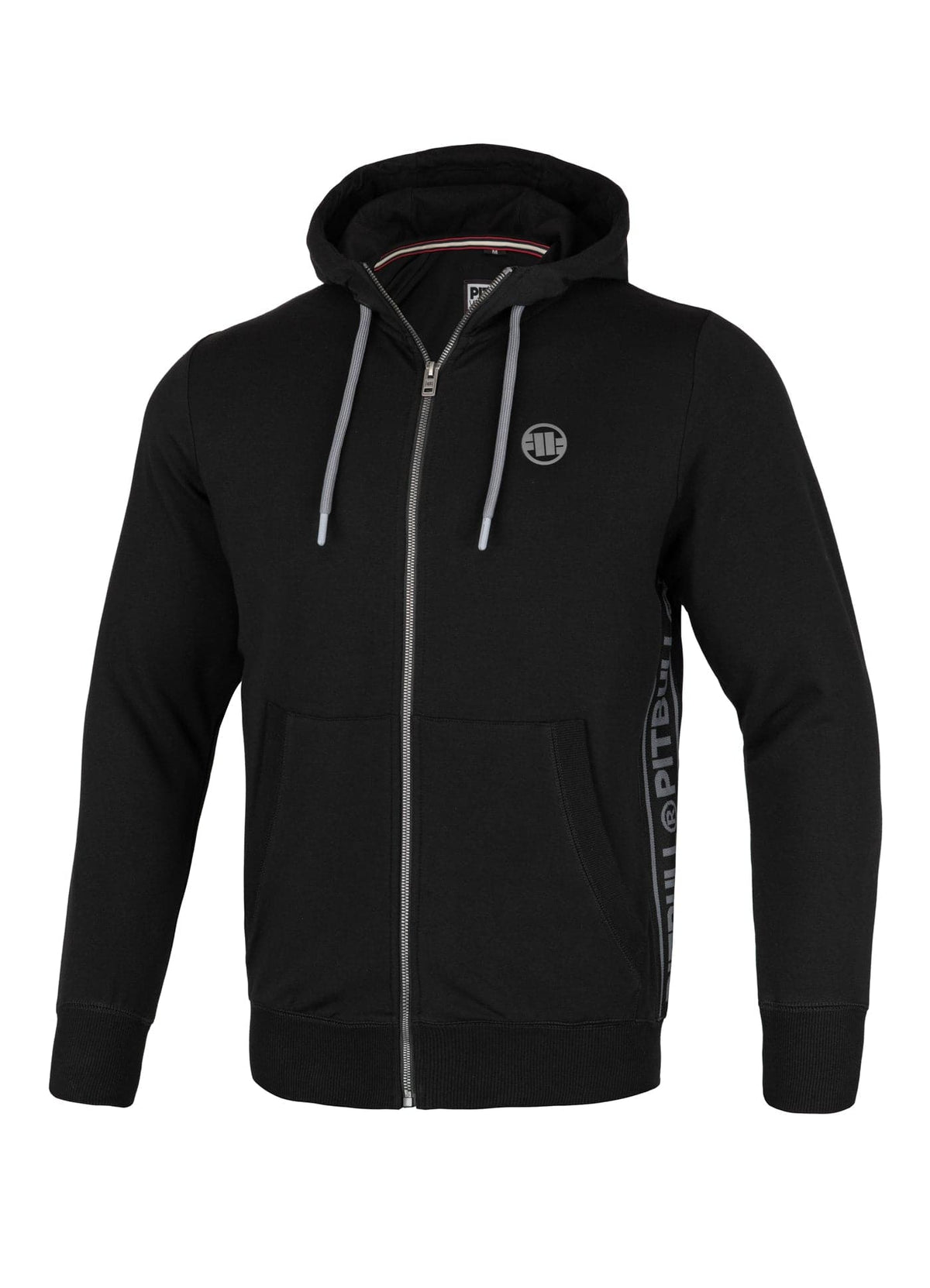 LOTUS French Terry Black Zip Hoodie