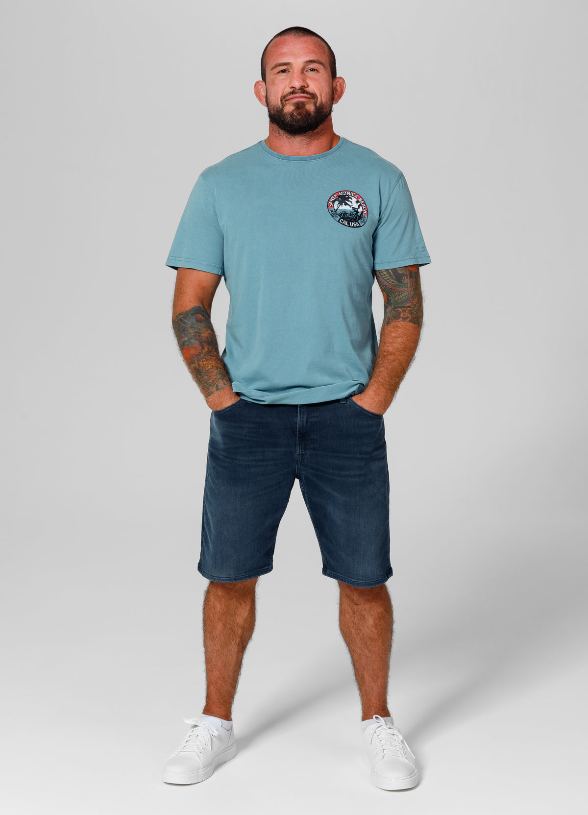 OCEANSIDE Light Blue T-shirt