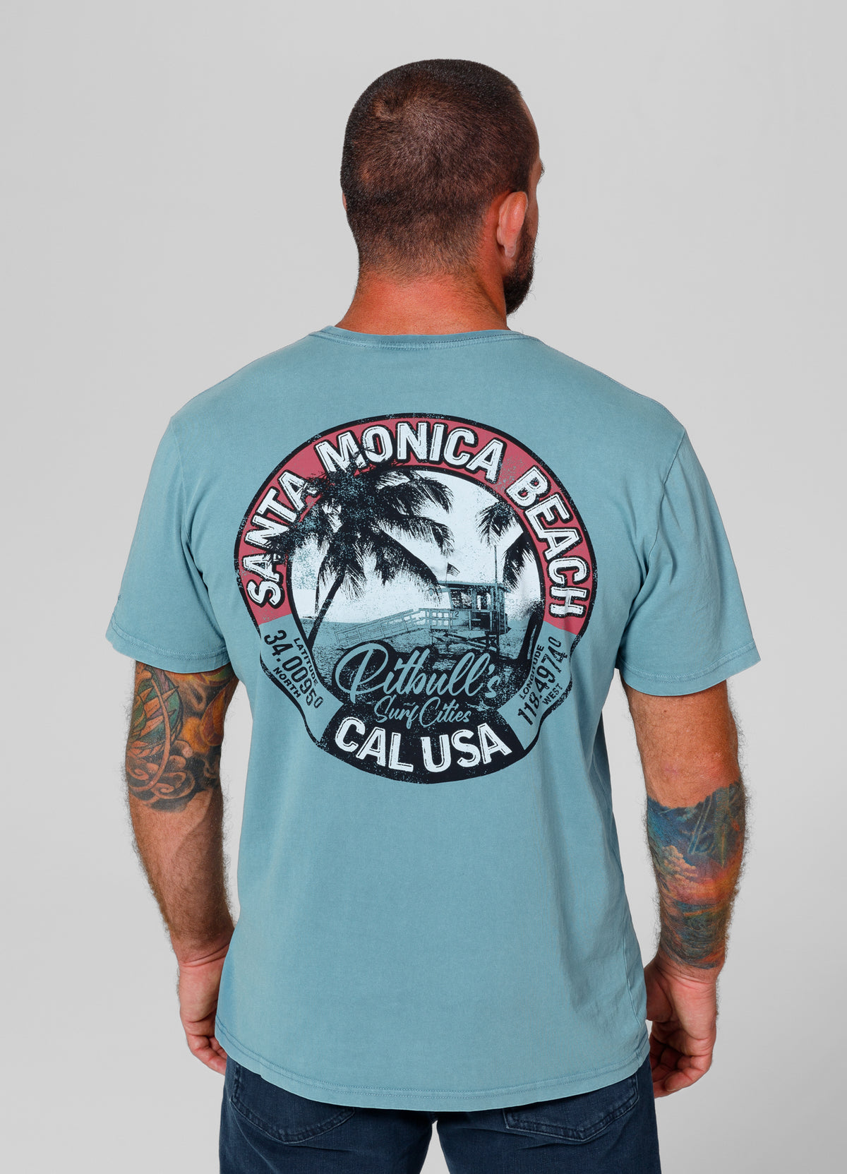 OCEANSIDE Light Blue T-shirt