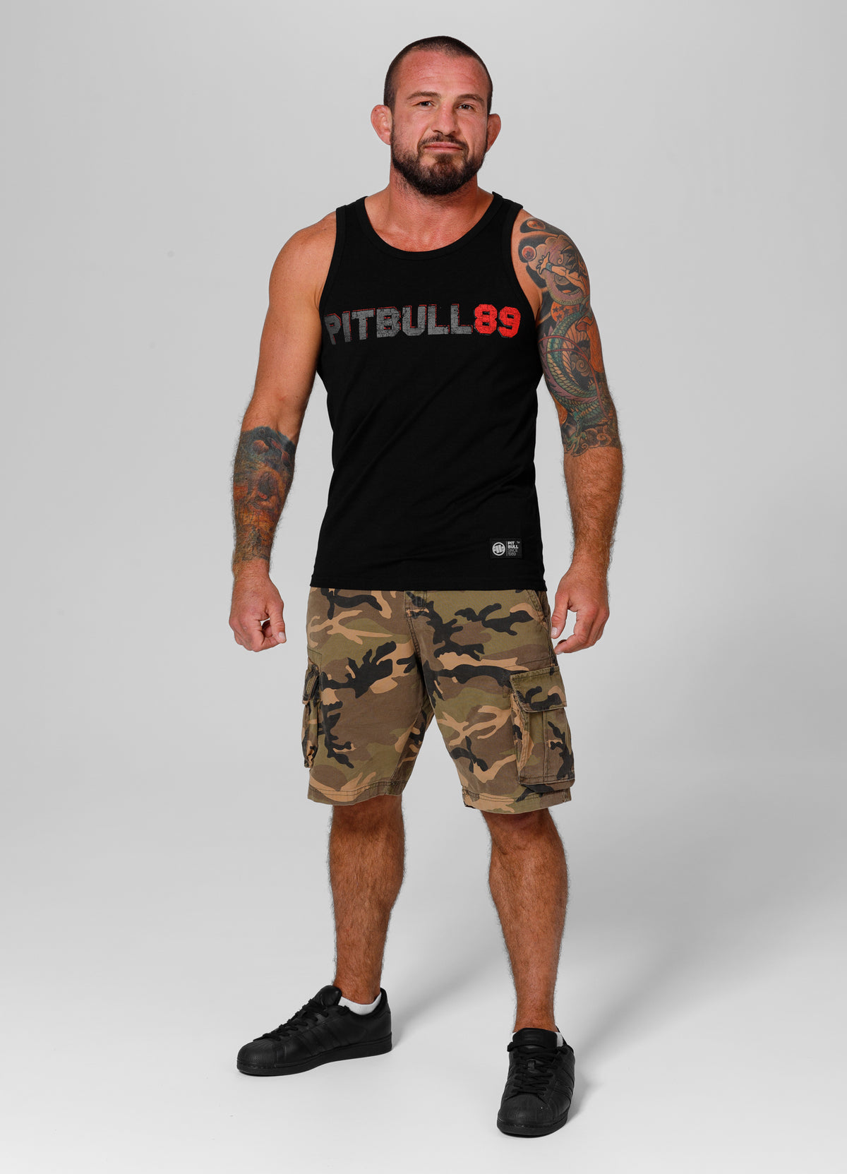 Tank top DOG 89 - Black