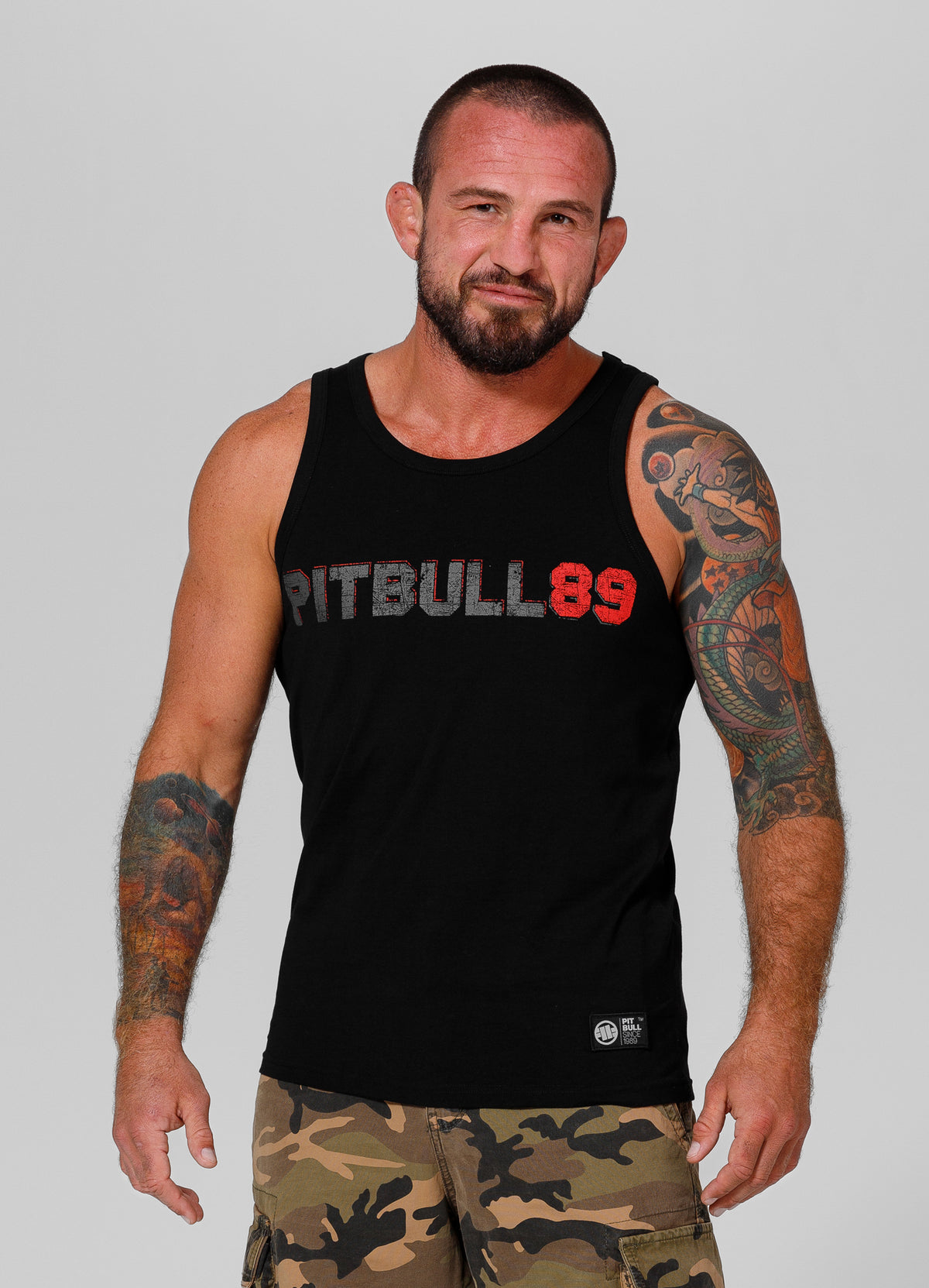 Tank top DOG 89 - Black