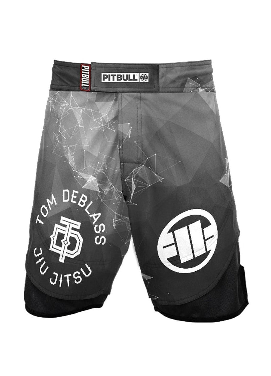 TOM DEBLASS POLYGON Black Fight Shorts