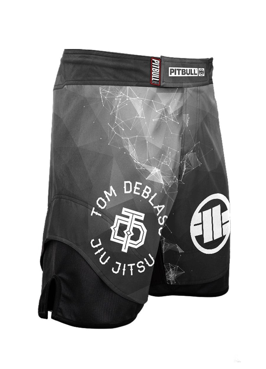 TOM DEBLASS POLYGON Black Fight Shorts