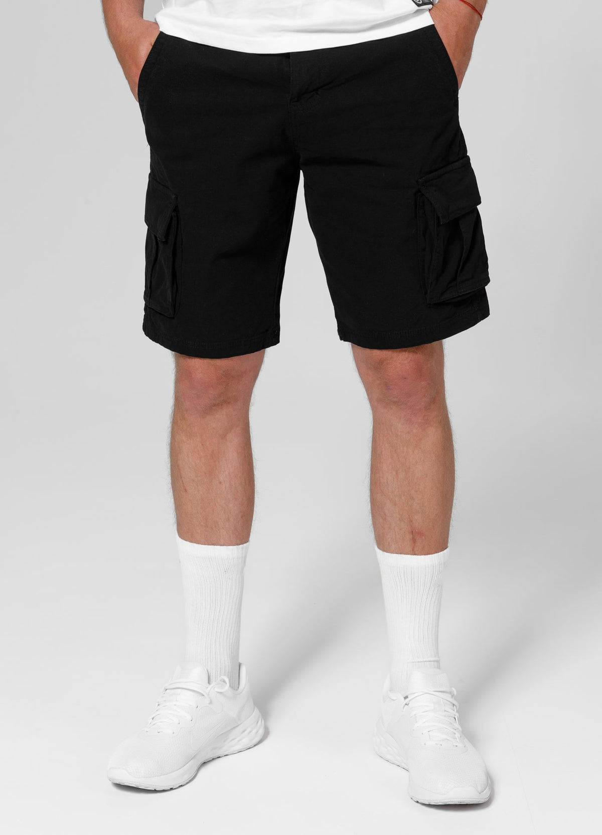 Jackal - Black Cargo Shorts