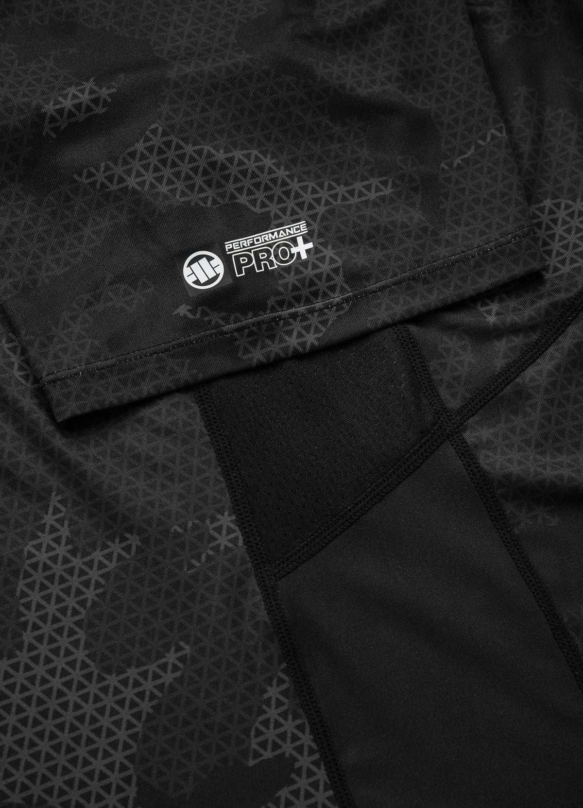 NET CAMO HILLTOP 2 All Black Camo Mesh T-shirt