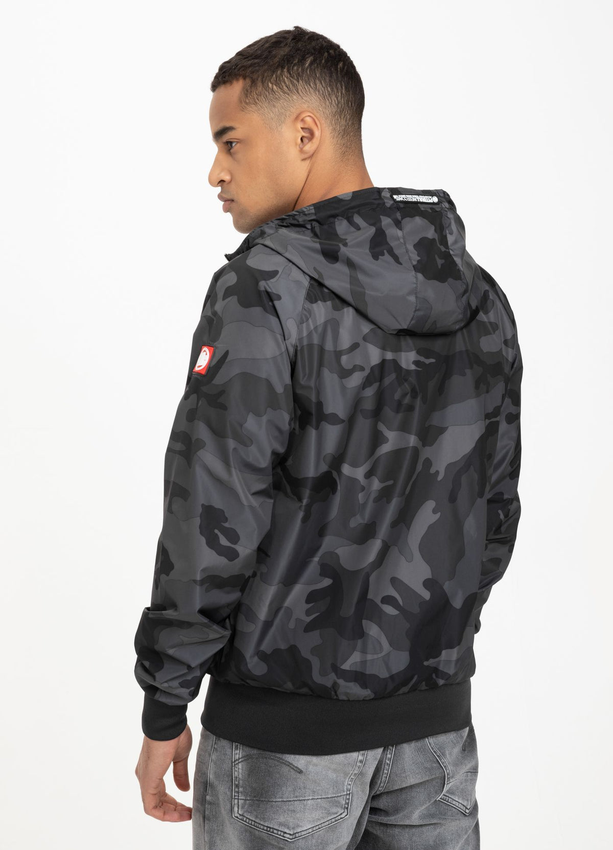 Hooded Jacket Athletic - Gray Camo