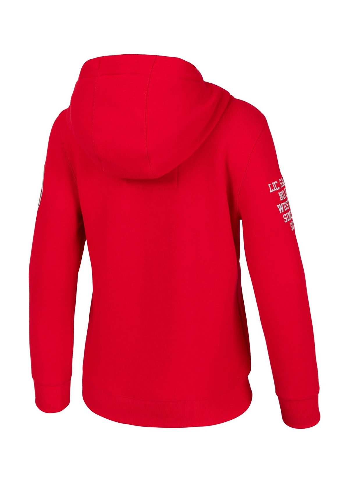 Women&#39;s zip-up hoodie French Tyrian