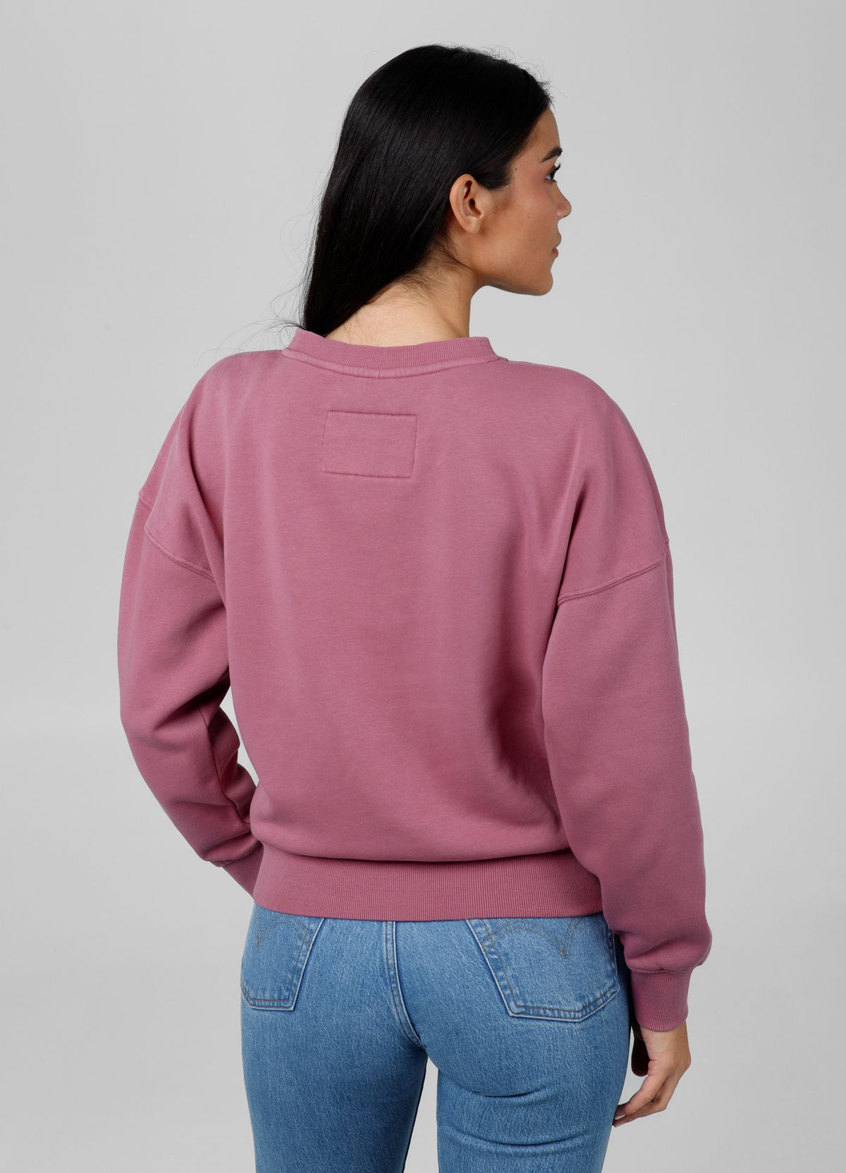 Women&#39;s sweatshirt Washed Manzanita - Pink