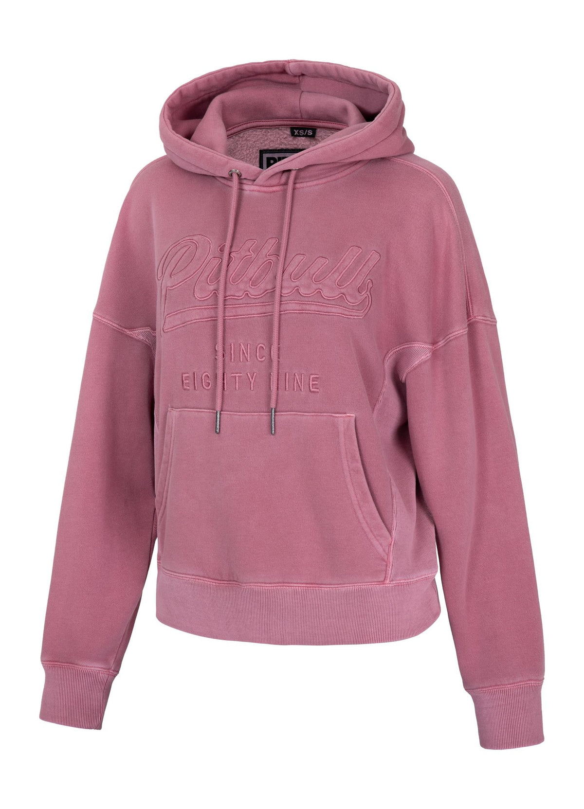 Women&#39;s hoodie Washed Manzanita II - Pink