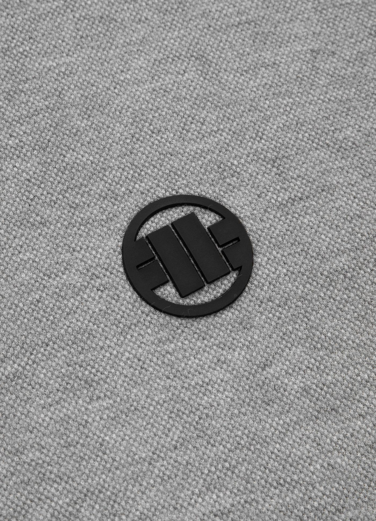 Small Logo Pique Sweatshirt - Gray