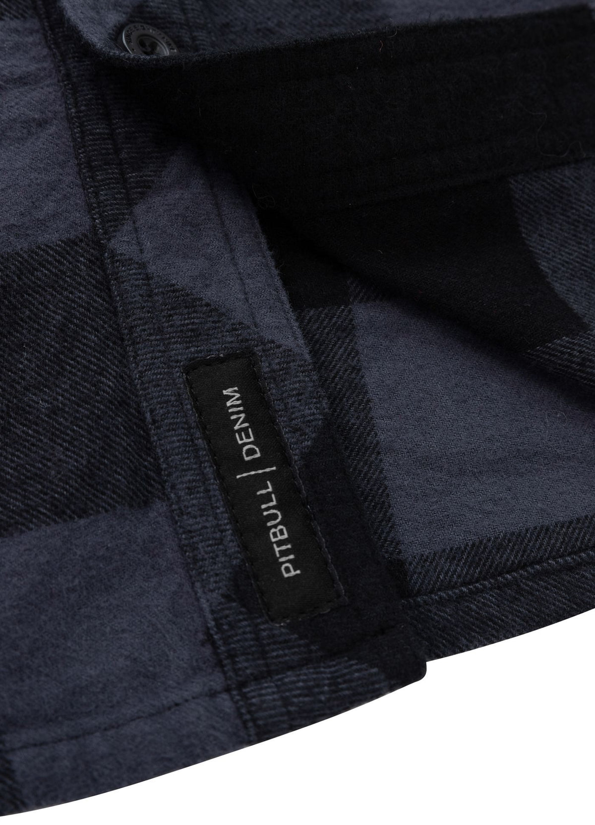 Mitchell - Gray/Black Flannel Shirt