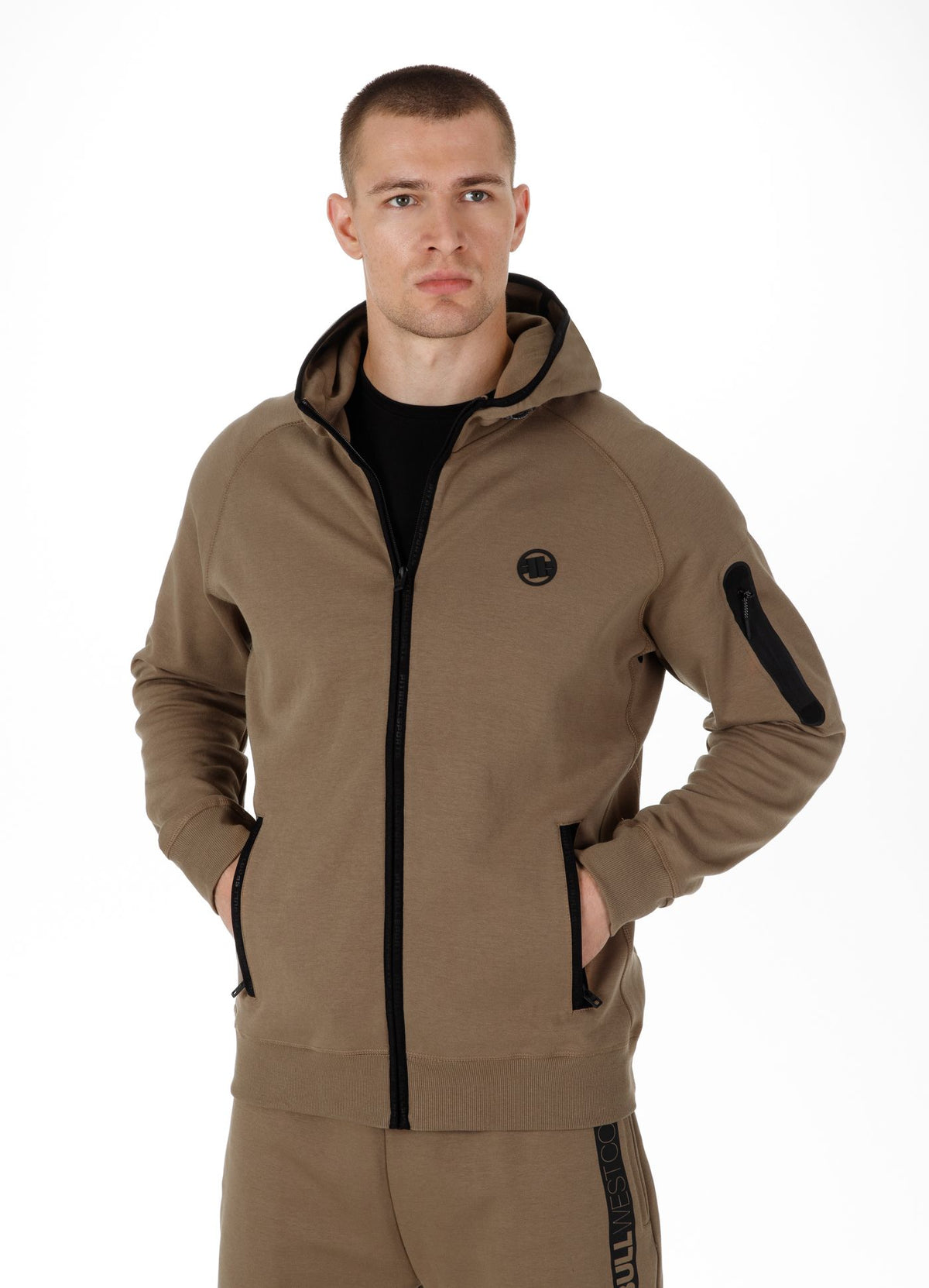 Zip Hoodie Hermes - Coyote Brown