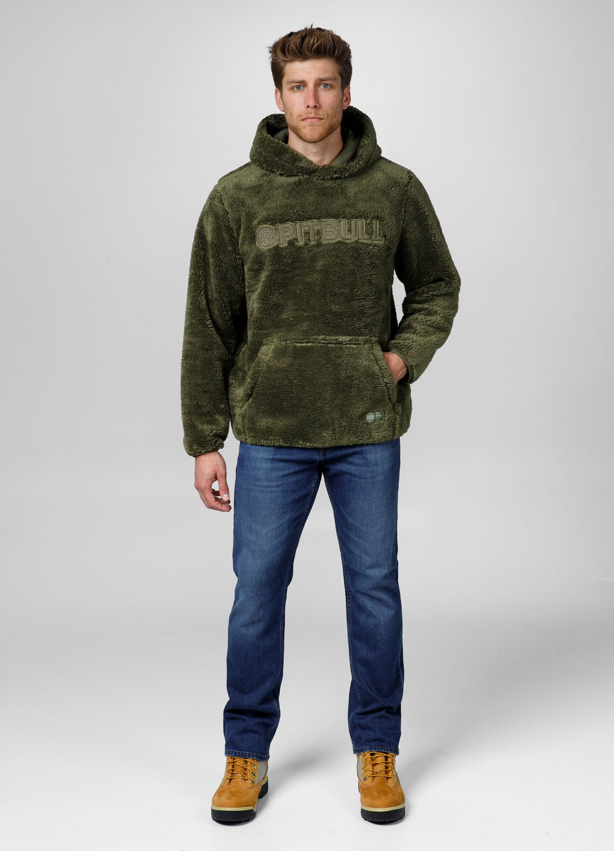 Aragon Men&#39;s Hoodie - Olive