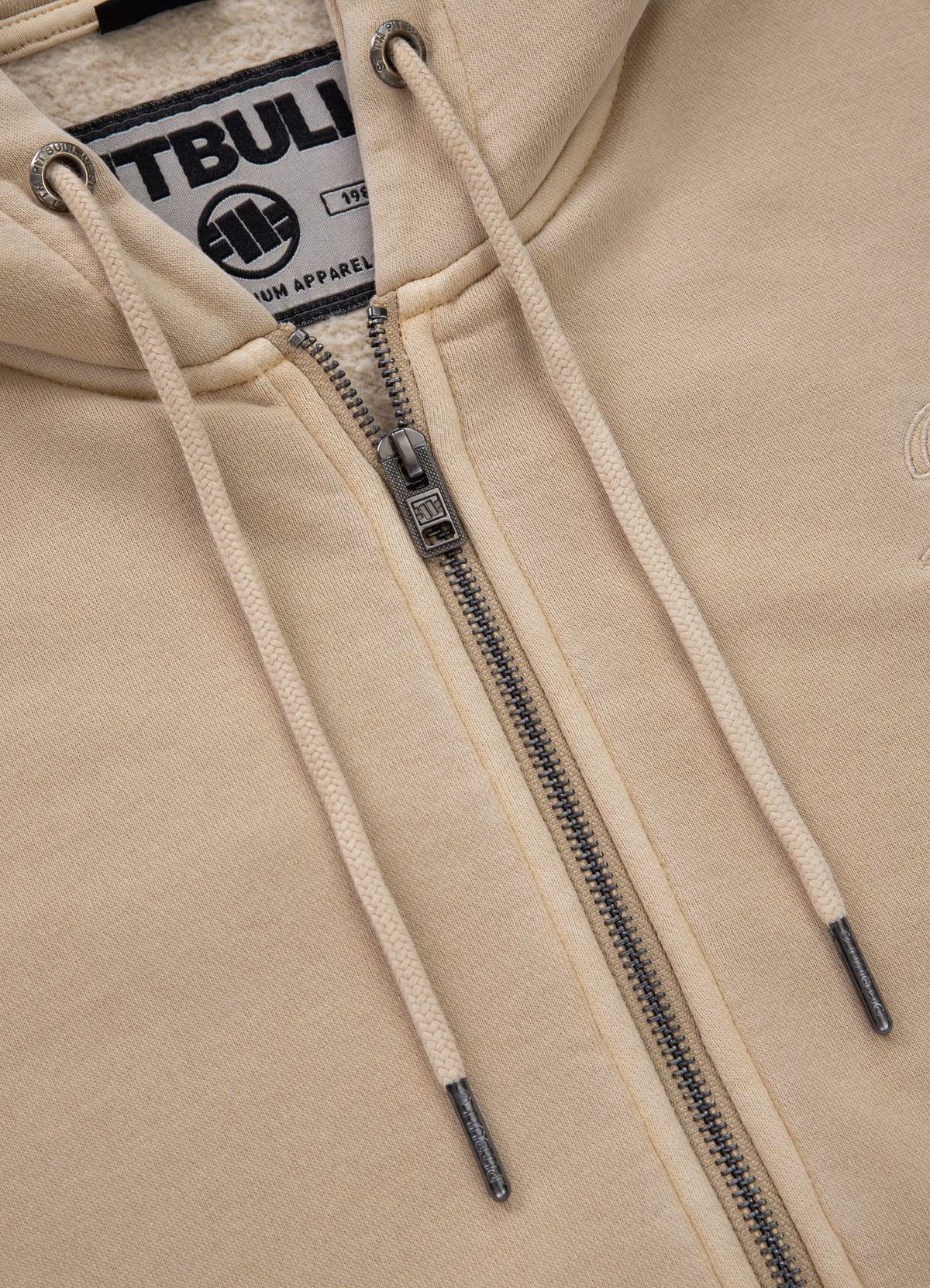 Women&#39;s zip-up hoodie Washed Manzanita II - Sand