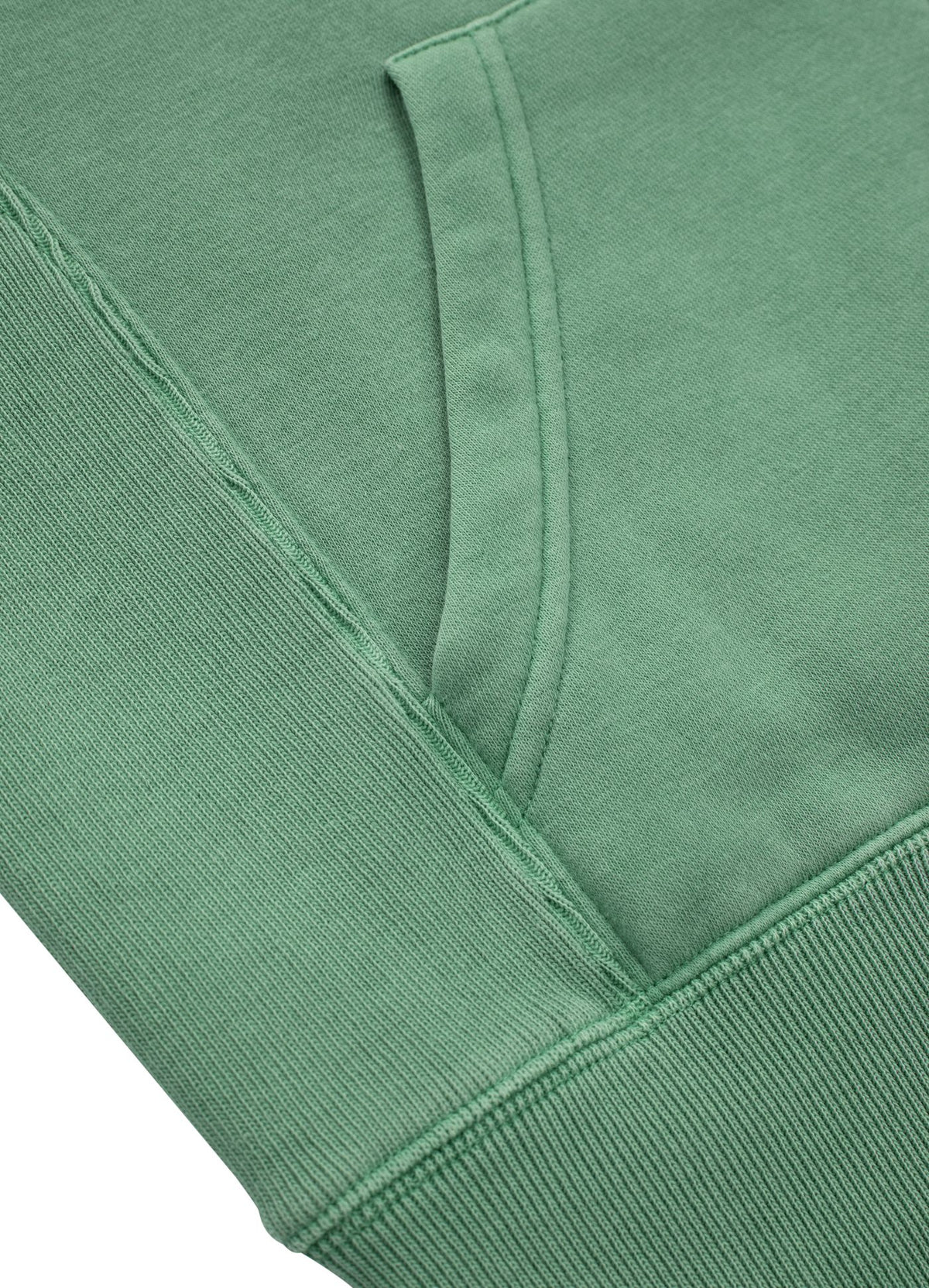 Women&#39;s zip-up hoodie Washed Manzanita II - Green