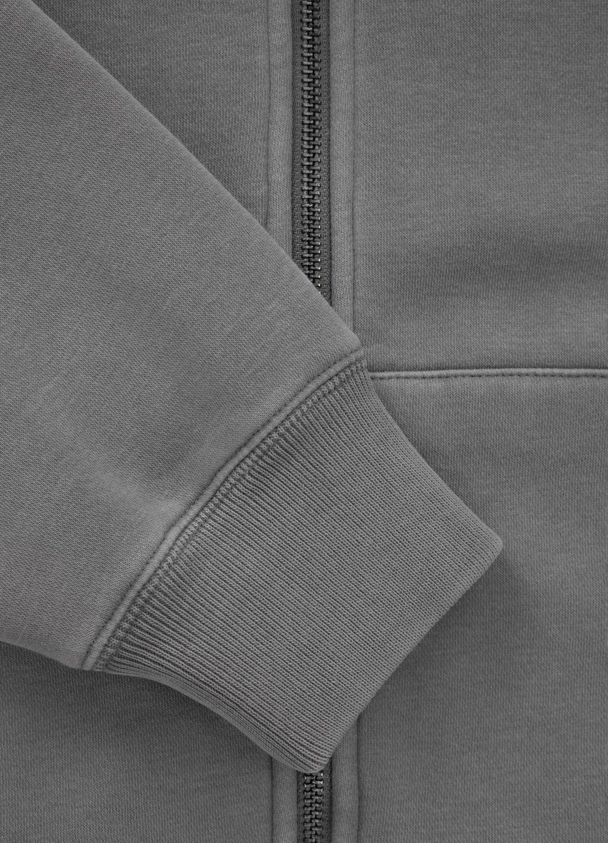 Women&#39;s zip-up hoodie Washed Manzanita II - Grey