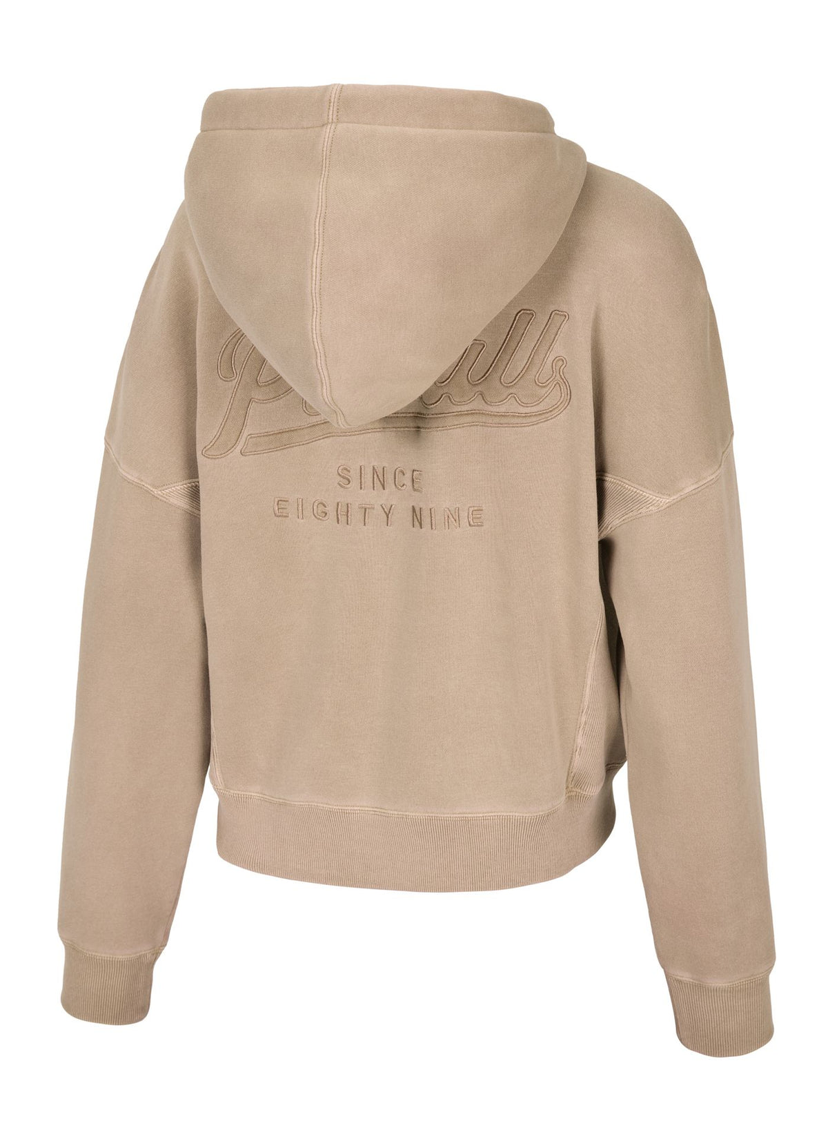 Women&#39;s zip-up hoodie Washed Manzanita II - Sand