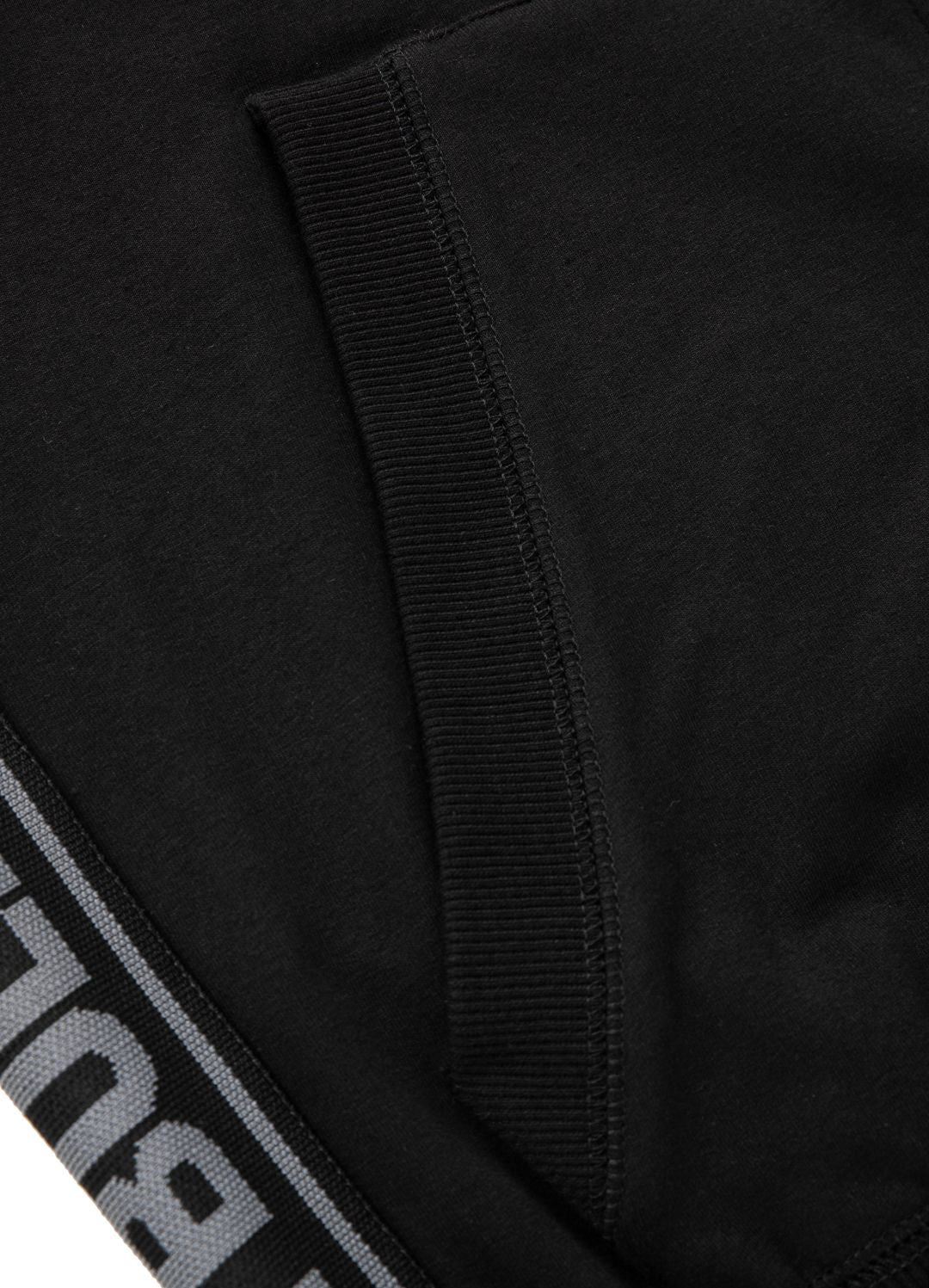 Zip Hoodie French Terry Reno - Black