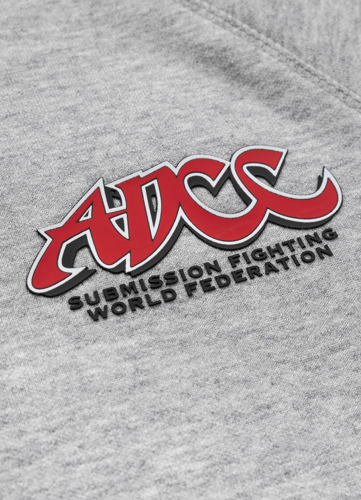 ADCC - Gray Zip Hoodie Harris