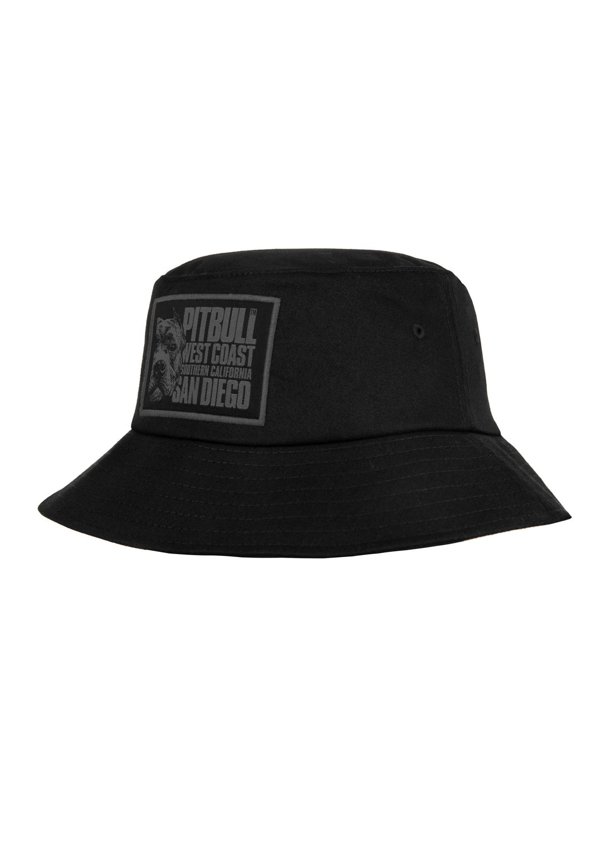 &quot;Dog&quot; Bucket Hat - Black