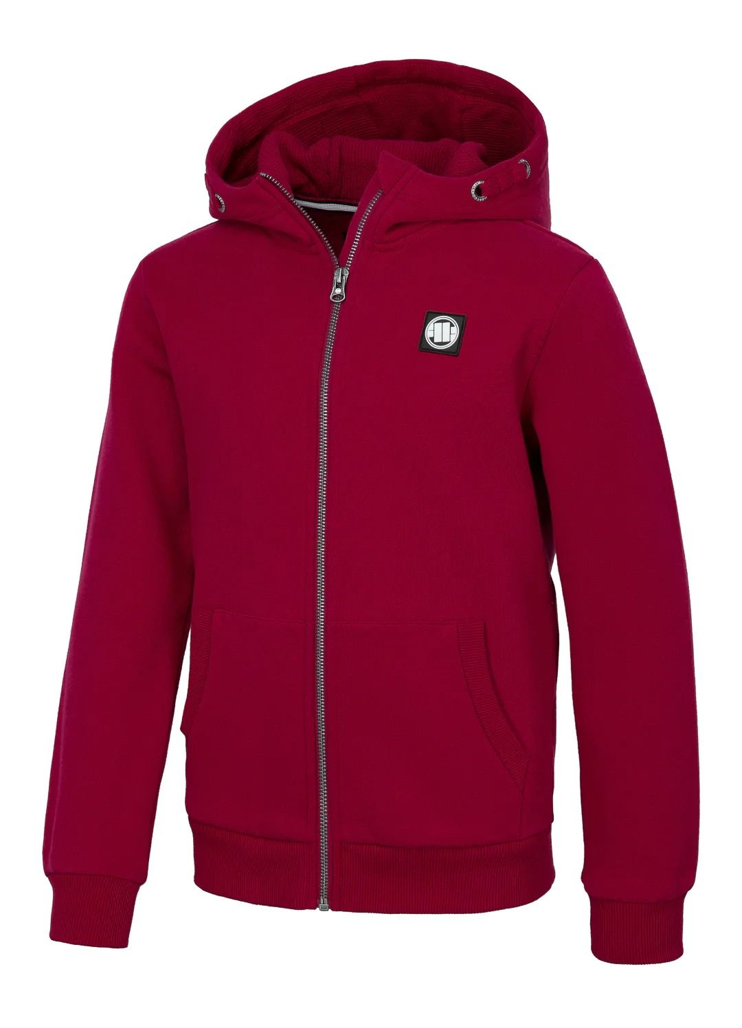 Hilltop Junior Zip-Up Hoodie - Bordeaux