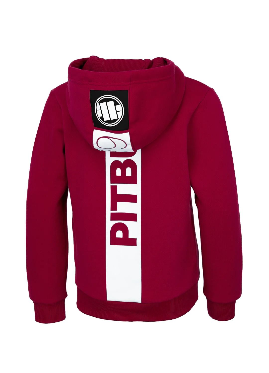 Hilltop Junior Zip-Up Hoodie - Bordeaux