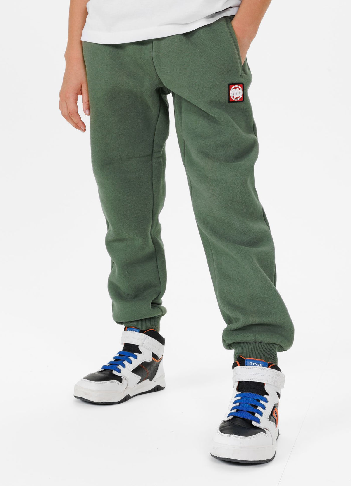 Kids sweatpants Moss Hilltop Junior - Olive