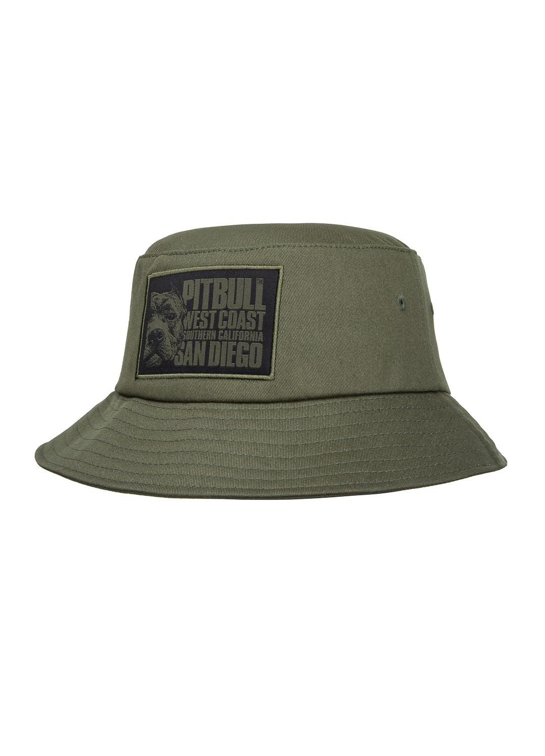 &quot;Dog&quot; Bucket Hat - Olive