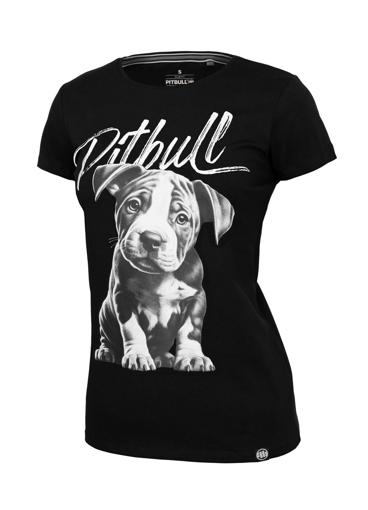 Women&#39;s T-Shirt Puppy - Black