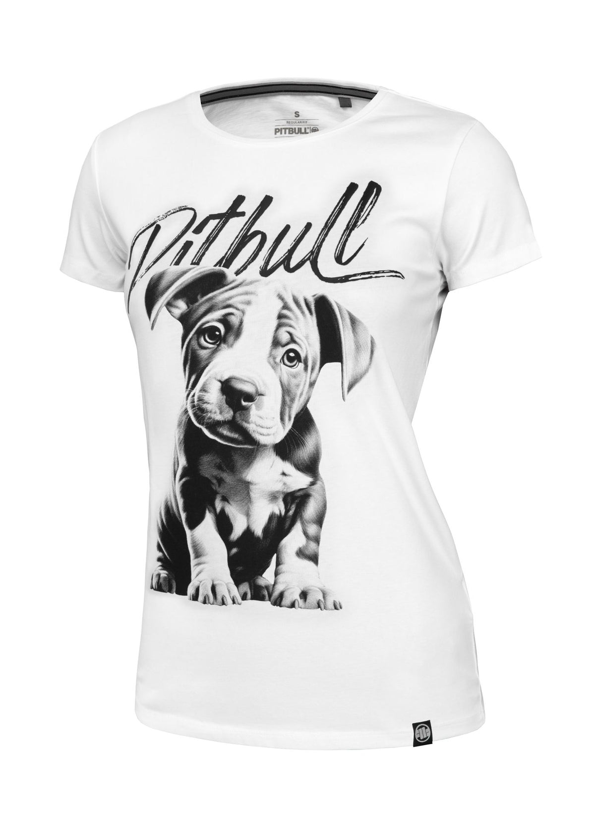 Women&#39;s T-Shirt Puppy - White