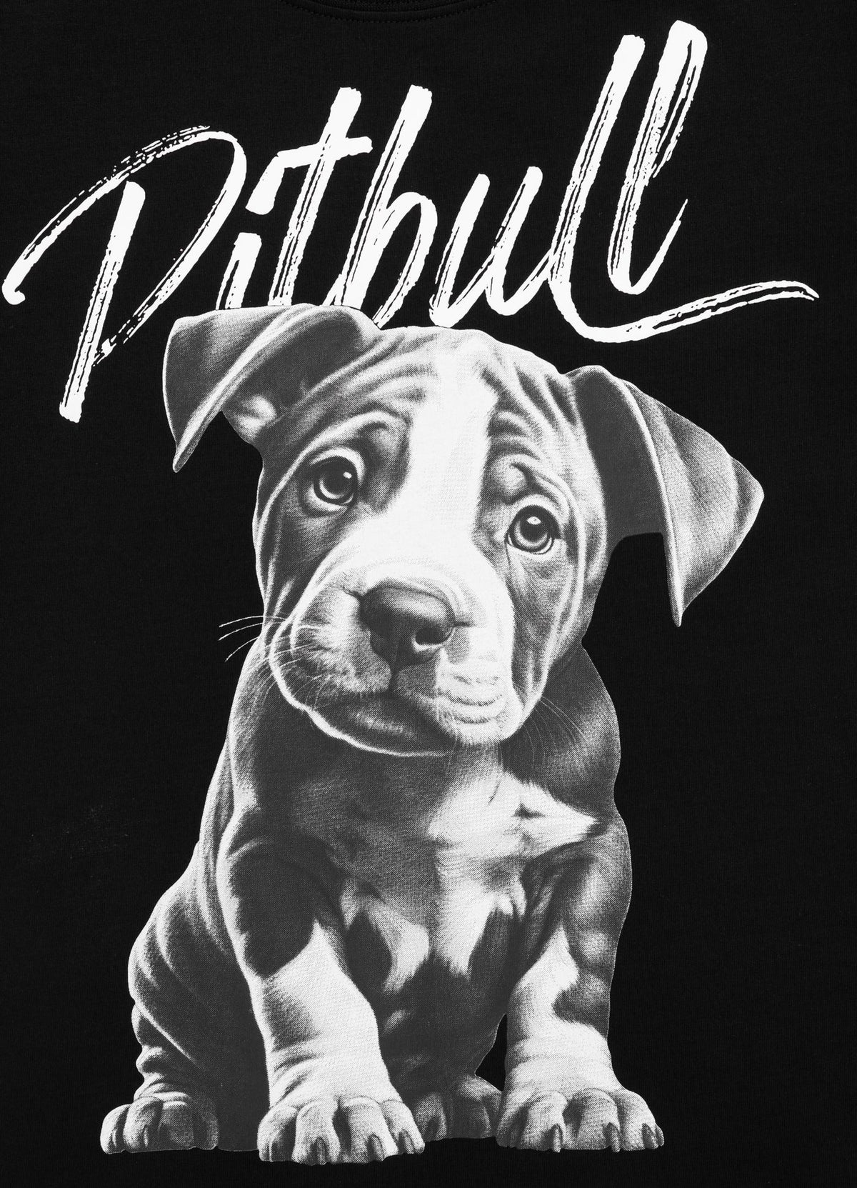 Women&#39;s T-Shirt Puppy - Black