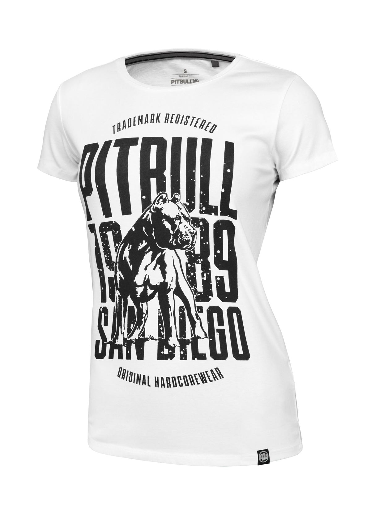 Women&#39;s T-Shirt San Diego Dog - White