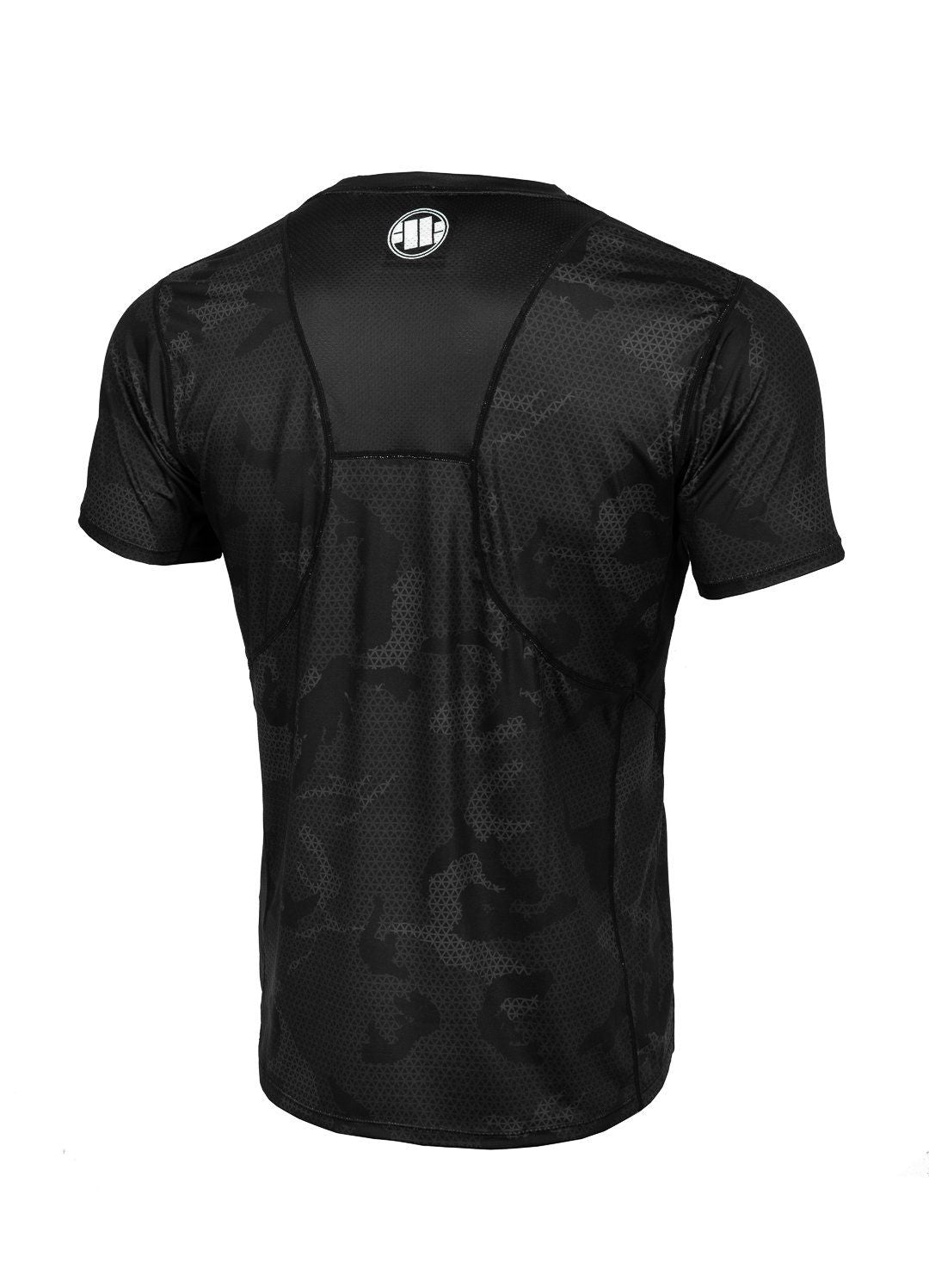 Net Camo - All Black Camo Mesh T-Shirt Performance Pro Plus