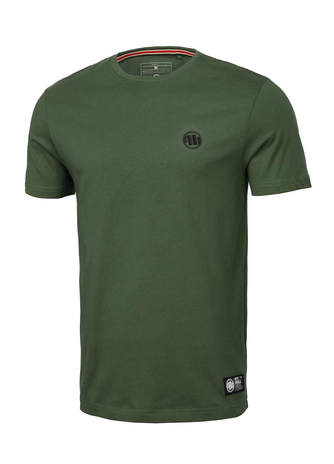 T-Shirt Slim Fit Small Logo - Olive