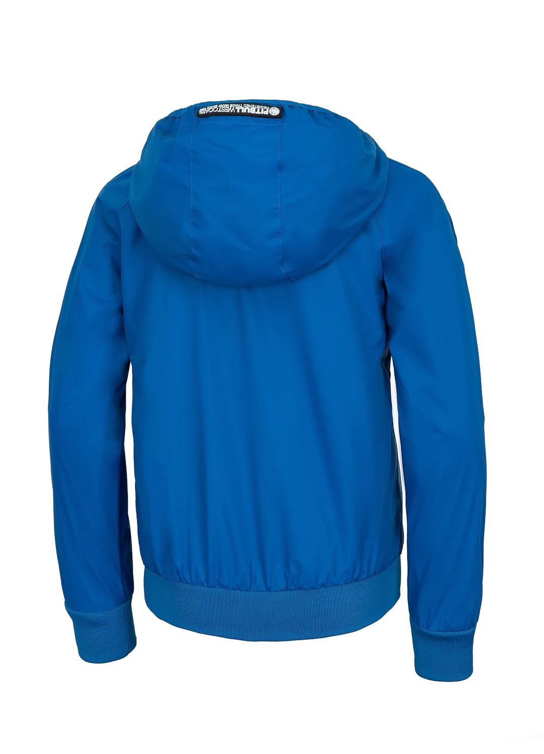 Athletic Sleeve Junior Hooded Jacket - Blue