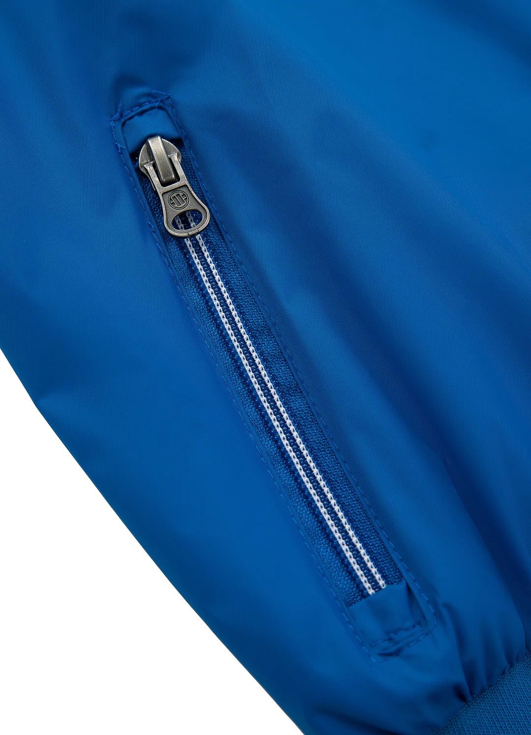 Athletic Sleeve Junior Hooded Jacket - Blue