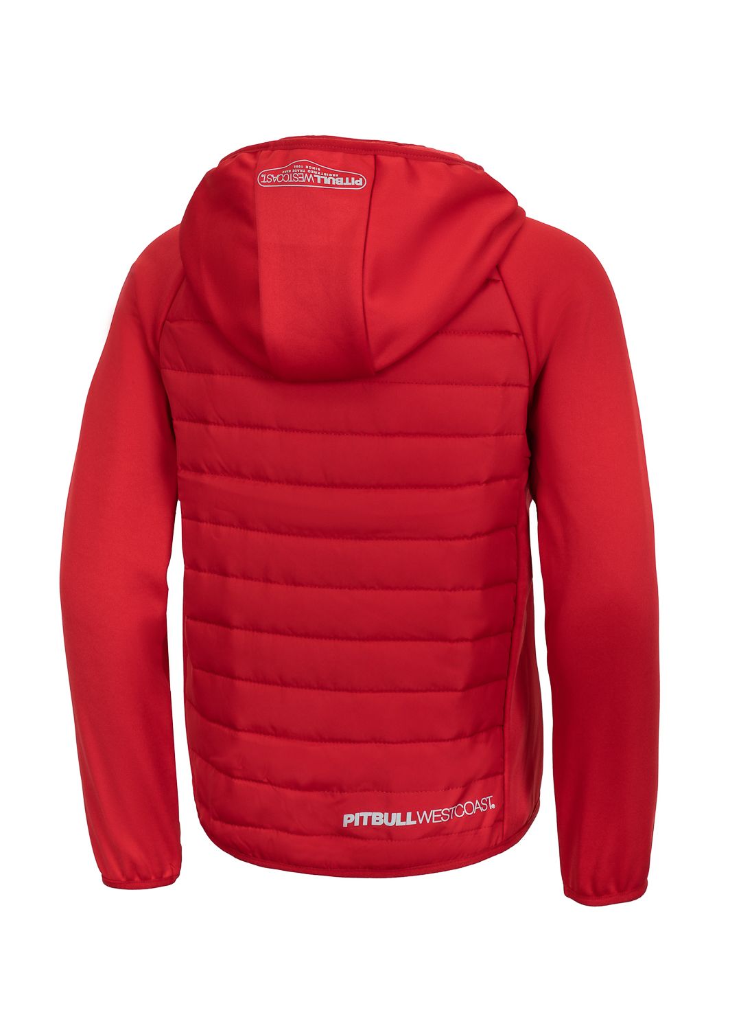 Kids hooded jacket Dillard - Red