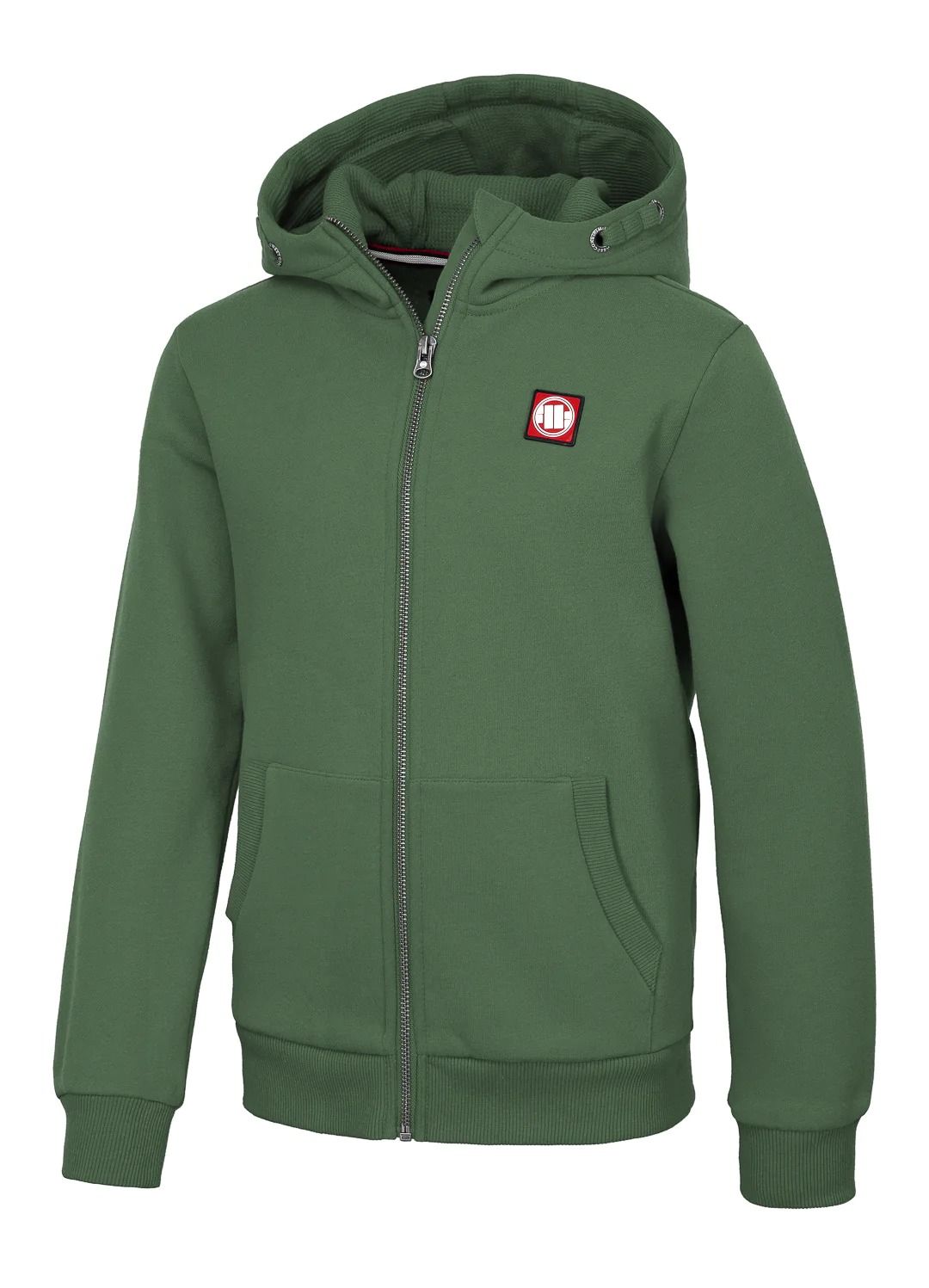 Kids zip-up hoodie Hilltop Junior - Olive