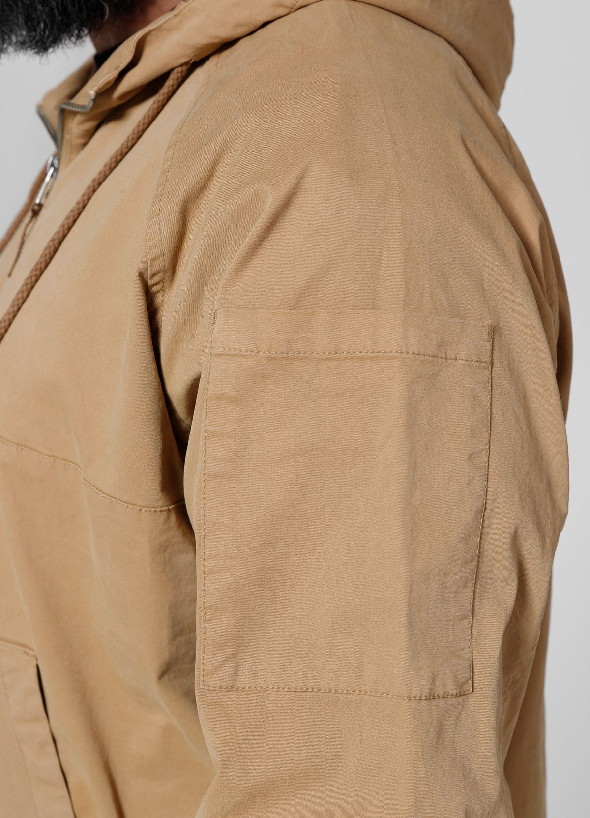 Bassmore Pullover Jacket - Sand