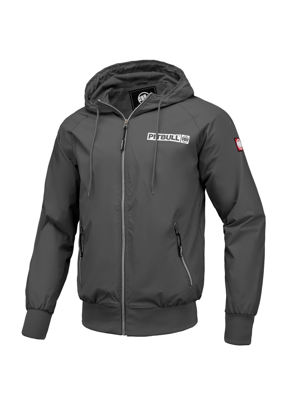 Men&#39;s Hooded Jacket Athletic Hilltop - Graphite