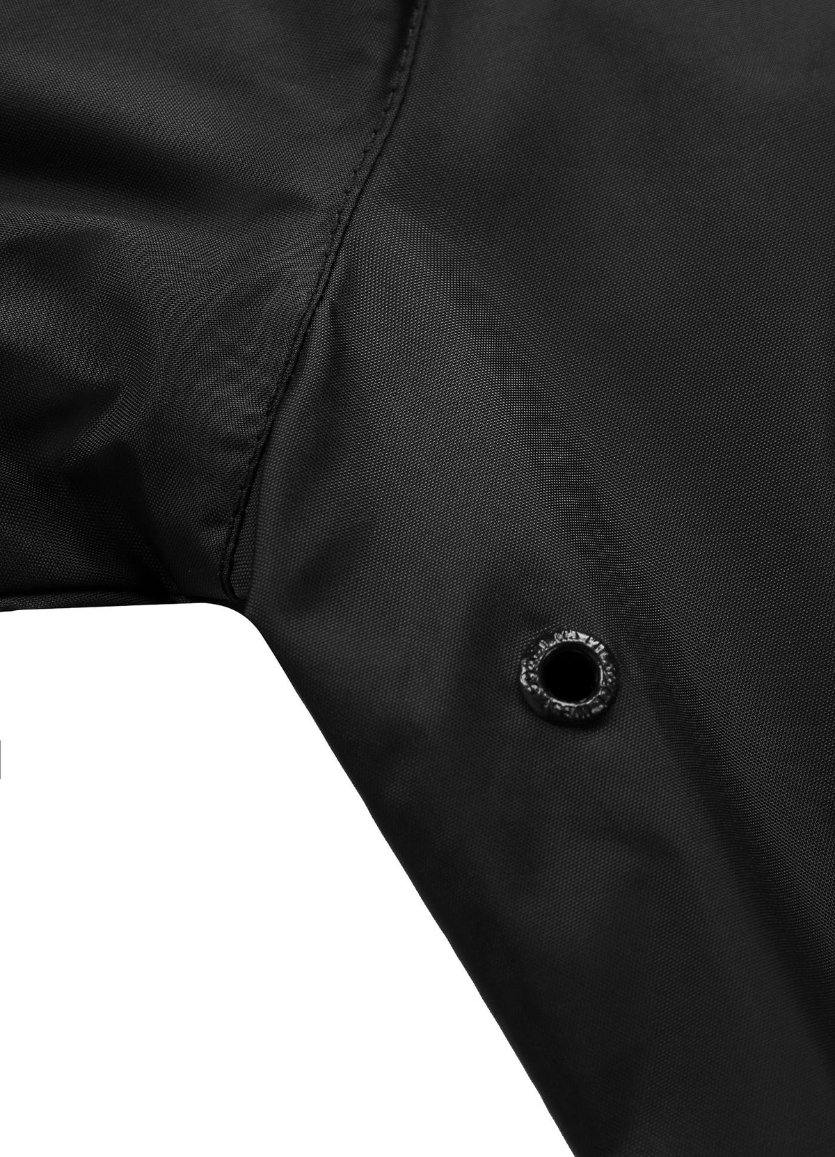 Athletic Logo Hooded Jacket - Black