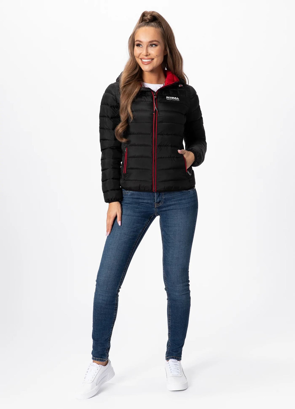 Women&#39;s winter jacket Seacoast - Black