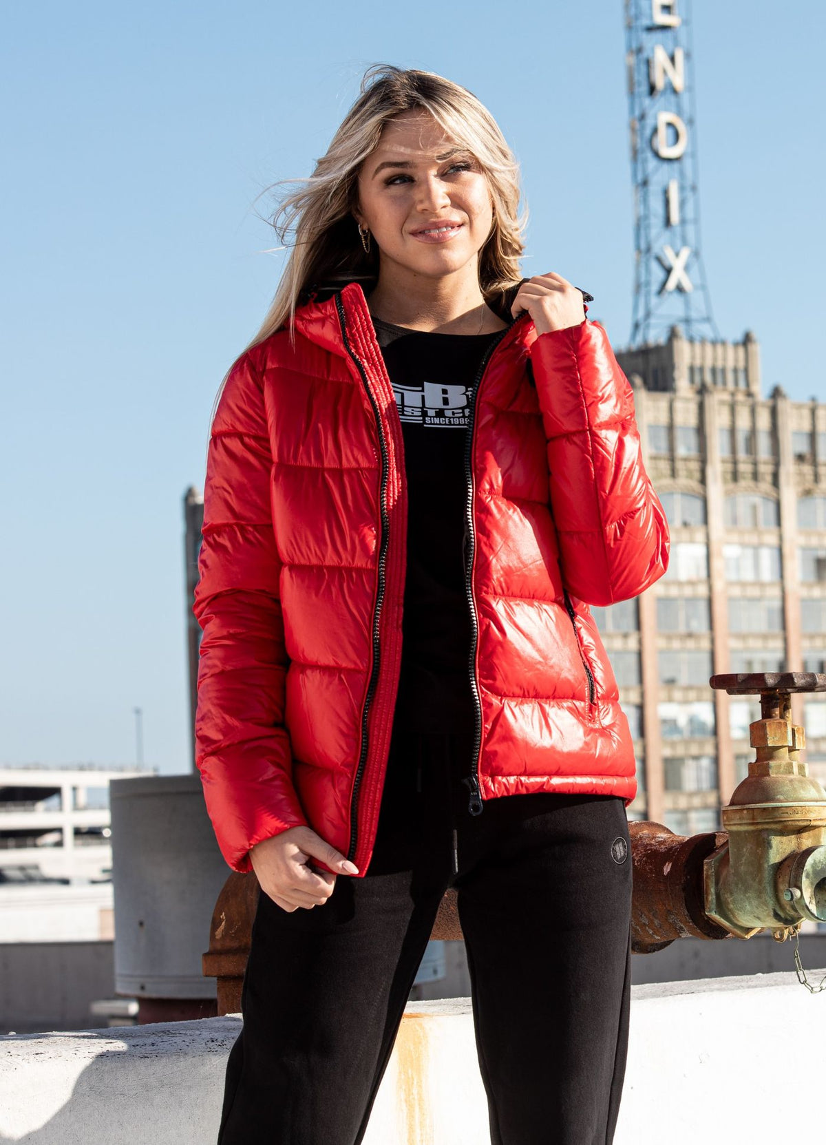 Shine Winter Jacket - Red