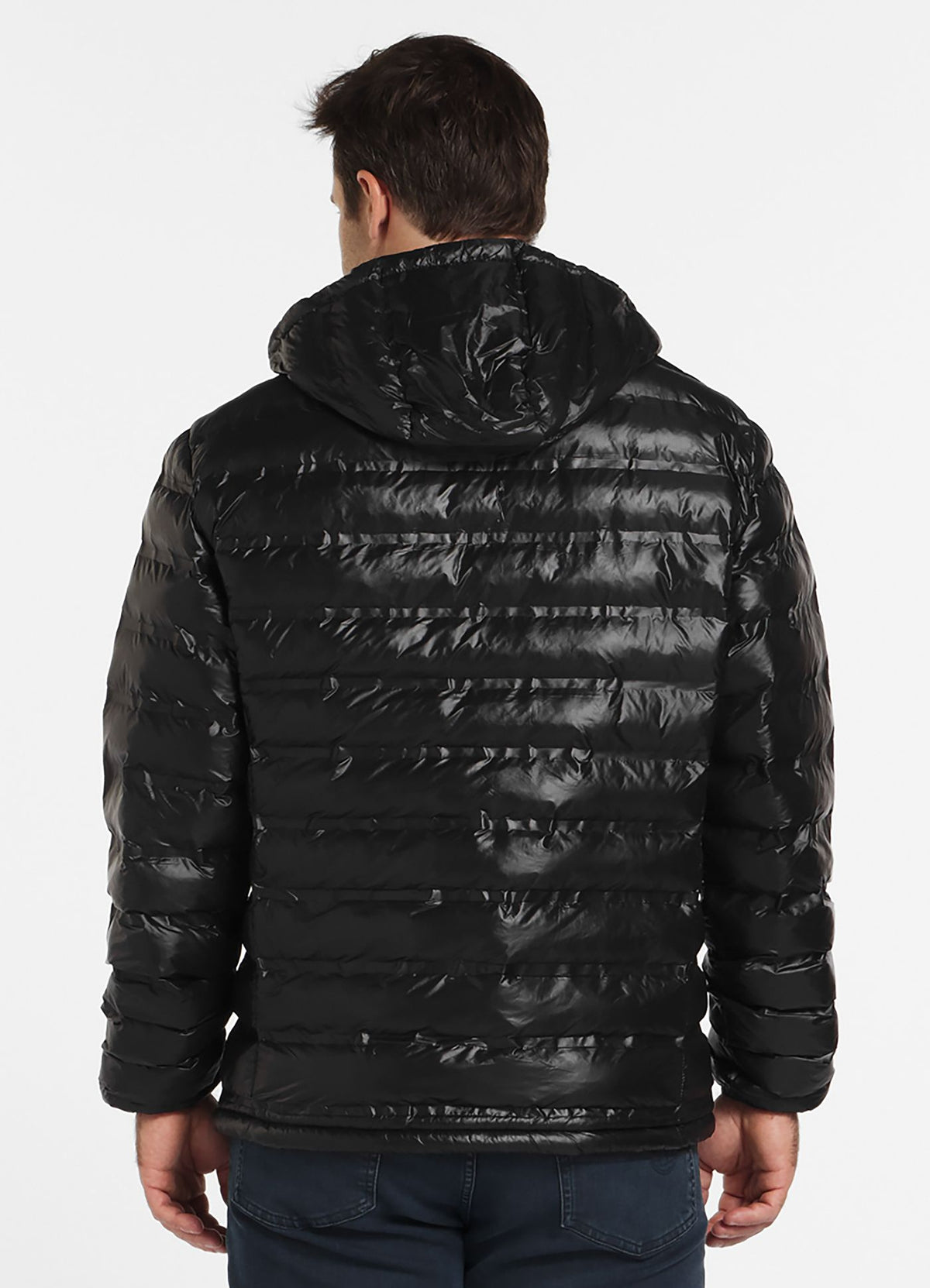 Winter Hooded Jacket Deerfoot - Black