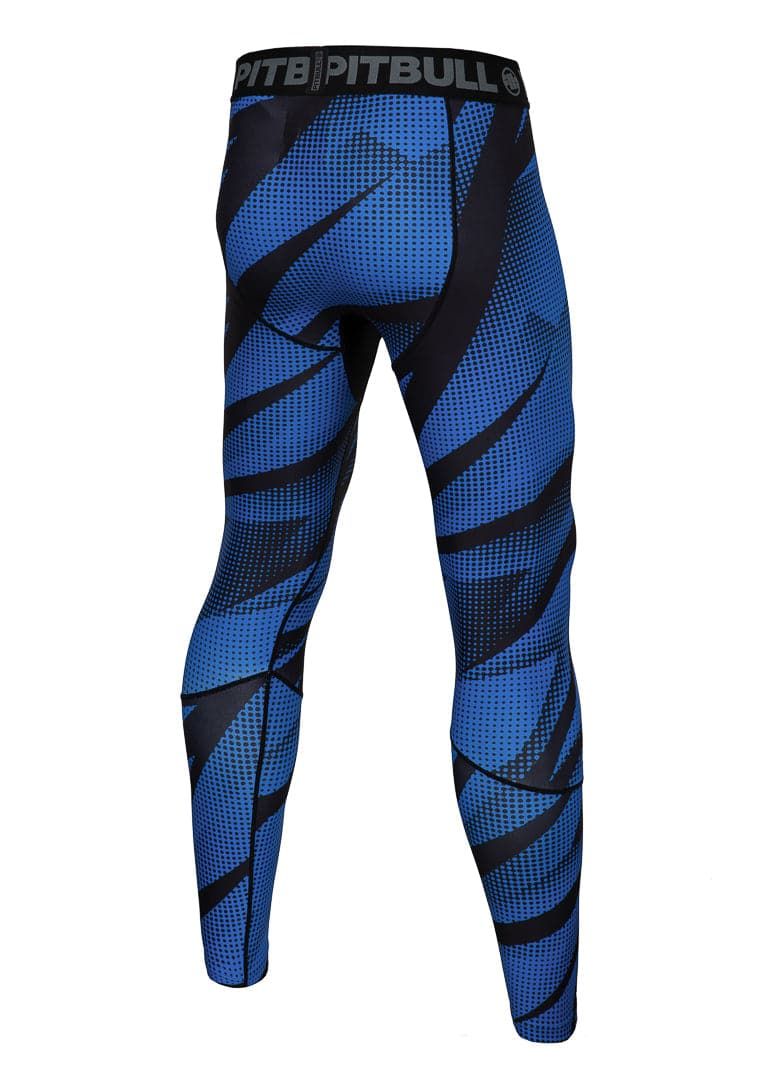 Sports Leggings Dot Camo II - Blue