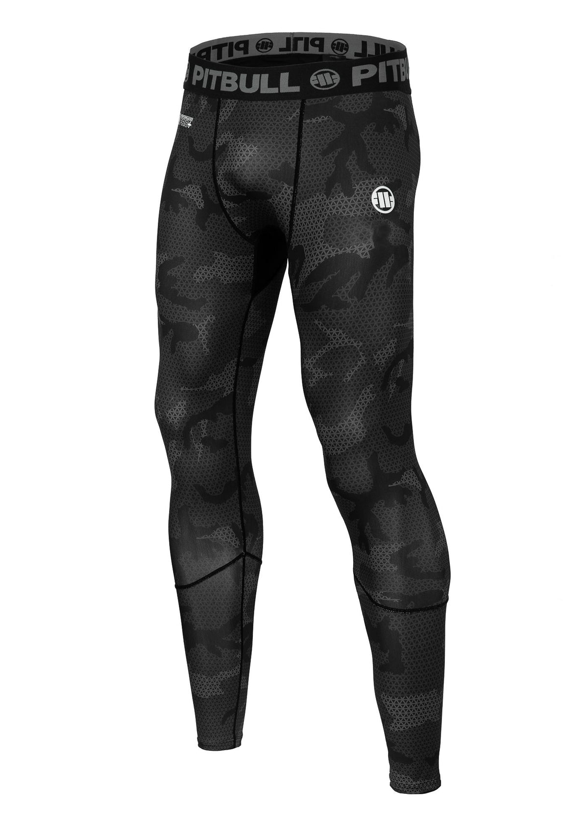 Sports Leggings Net Camo II - All Black Camo