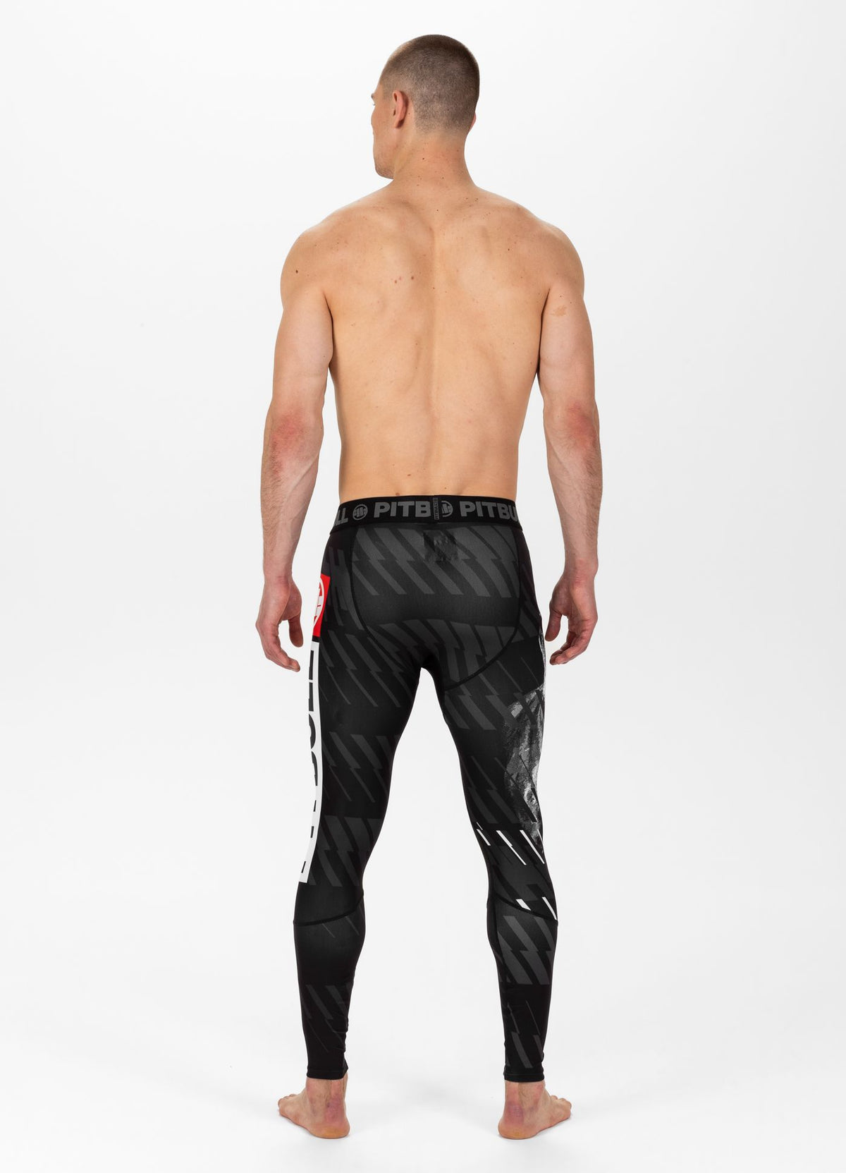 Sports Compression Pants Street Dog - Black